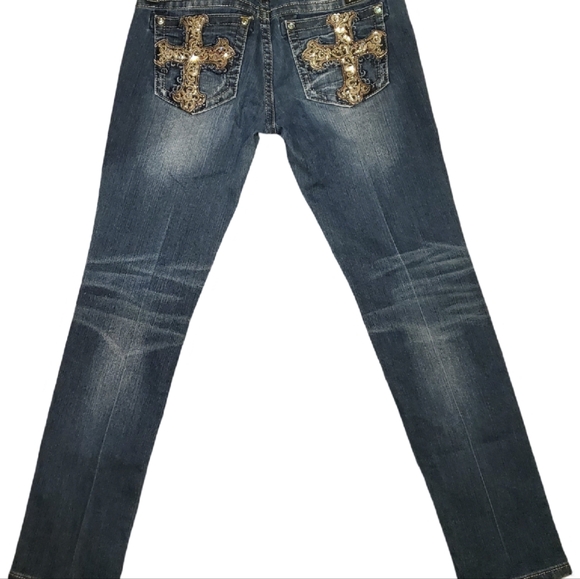 Women's Miss Me Signature Skinny jeans, size 31 - Picture 3 of 6
